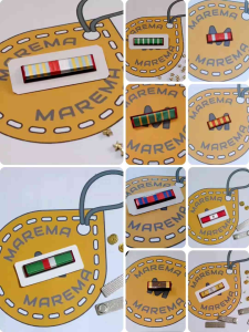 Custom Medali PDU - Atribut Dinas Militer Polri Pramuka PNS Lain-Lain