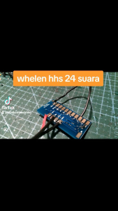 Kit Sirine Whelen HHS 24 Tone 1pcs Pull Up Tone DC 5volt