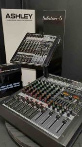 Mixer Audio Ashley Selection6 Usb Bluetooth Original Mixing Selection 6 Channel ( Bayar Ditempat )