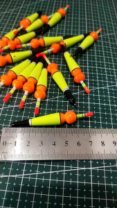 10 Biji Pelampung Kimpul Kumbul Pancing 7cm Bisa Menggunakan Starlet Kawat Kili-Kili