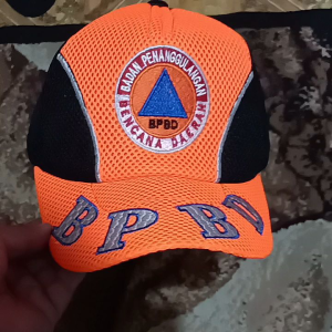 Topi Jala Kombinasi BPBD Full Bordir