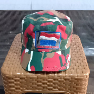 topi komando laskar merah putih bordir / topi komando LMP