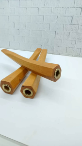 Pipa Padutan Kayu Kemuning Emas Model Segi Enam H639