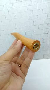 Pipa Cangklong Kayu Kemuning Emas Model S H638