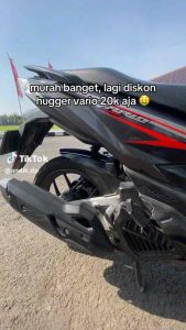SPAKBOR KOLONG VARIO 125 150 FI ESP TECHNO CBS NEW TAHUN 2012 - 2024 MODEL TGP HUGGER HONDA VARIO SPAKBOR BELAKANG PLASTIK ABS VARIO 125 VARIO 150 PNP PRESISI ORIGINAL KOLONG BELAKANG PELINDUNG CIPRATAN COVER HUGER VARIO BELAKANG