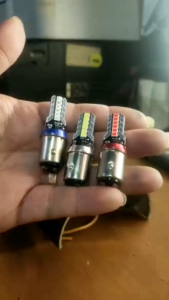 Lampu Stop LED Rem Mobil Motor 12 LED DC-12Volt Model New Gepeng Super Terang