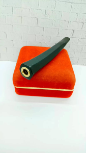 Pipa Once Klokotan Kayu Kelor Hitam Model Segi 6 L15