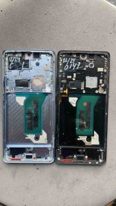 Frame LCD Vivo X70 Pro Original Copotan + Tombol / Tatakan LCD Vivo X70 Pro Original