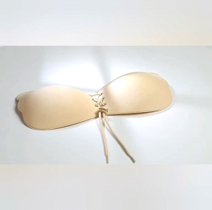 KNEW STYLE Invisible Nubra Nu Bra Wing PushUp Self-adhesive with string