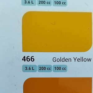 Cat Avian Warna Kuning (466 Golden Yellow) Cat Kayu Dan Besi 100cc 200cc