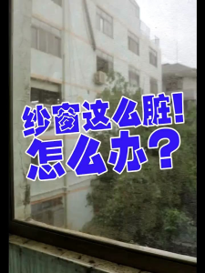 纱窗清洗剂 免拆洗喷雾去污剂家用清理神器专用清洁去油去窗户灰尘 Screen Window Spray Cleaner pecuci