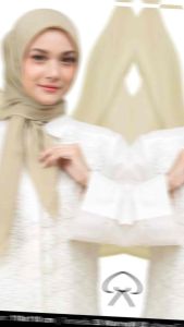 Hijab Segiempat Paris Premium oleh Umama