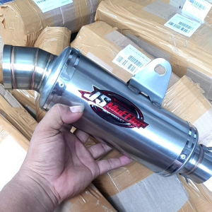 Slincer knalpot racing js muffler inlet 50 free laser nama