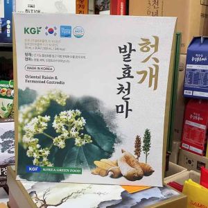 [Chính Hãng] Nước Bổ Gan Thiên Ma Lên Men KGF Hàn Quốc Hộp Vuông 30 Gói * 50ml Giúp Thải Độc Làm Mát Gan