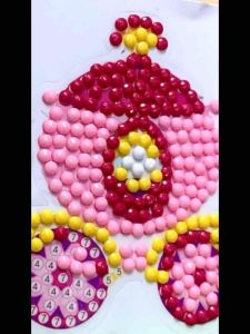 Tranh Đính Đá Sticker tự làm nhiều mẫu  dể thương cho bé-Biglove