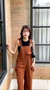 [TP] ชุดเอี๊ยมขายาว คาร์โก้