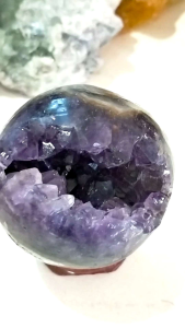Amethyst Light and deep Purple 30-34mm sphere. Royal purple  Amethyst big teeth /Amethyst Purple 40mm laughing sphere /Amethyst Egg