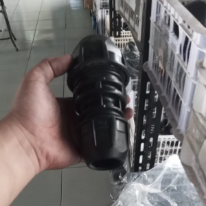 sambungan pipa HDPE Reducer coupler 40 mm x 32 mm atau 1 1/4 inch ke 1 inch