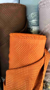 Kain Wolfis Embos Polkadot Kecil meteran