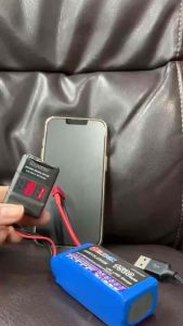 ที่วัดแบตเตอรี่ Li-Po+ชาร์จแบตมือถือได้ (2s-6s) OT03LPA-01 แบตเตอรี่ลิโพ ลิโพ lipo alarm วัดแบต ตัววัด