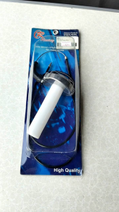 ปะกับเร่ง แต่ง RM สีเงิน สายยาว 120 cm ใส่ได้ทั่วไป RACING 1 ชุด