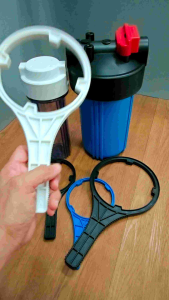 ด้ามขันกระบอกกรอง ด้ามขันกระบอกเฮ้าส์ซิ่่ง 10 นิ้ว 20 นิ้ว แบบรุ่นสลิม Big Blue บิ๊กบลู Aquatek 20 (รุ่นปกติ) ด้ามขัน ปะแจ ปะแจชันเฮ้าส์ซิ่ง