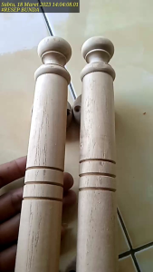 Handle Pintu Jendela & Laci Kayu Jati Ukuran 22cm Harga 3 Pasang (6 Pcs)