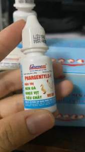PHARGENTYLO-F 10ml - Xử Lý Hen Gà Khẹc Vịt Tiêu Chảy