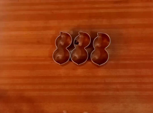 Cetakan kue nastar kacang choky cutter skippy