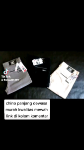 Celana Chino Anak Panjang Usia 08-14 Tahun Tanggung Junior Chinos Remaja Bahan Katun Combed Tebal Streach