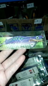 Umpan Cumi Size 2.5 & Squid Jig dengan Box Mika Glow in the Dark Best Seller