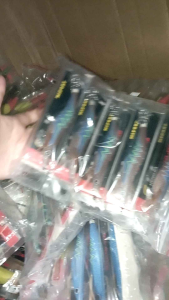 Umpan Cumi Size 3.5 - 20gr & Squid Jig dengan Box Mika Glow in the dark
