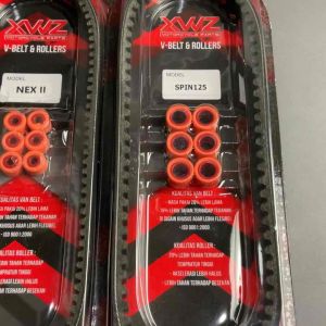 Vanbelt VBELT V BELT SET FREE ROLLER SPIN 125 SKYWAVE SKYDRIVE NEX 2 ADDRESS LETS HAYATE NEX FI XWZ