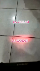 Lampu Tembak LED Laser 3 Mata HJG White Lens Bahan full Alumunium Plus devil