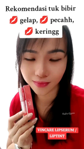 VINCARE Lipserum Liptint Tahan Lama Vitamin Perawatan Bibir
