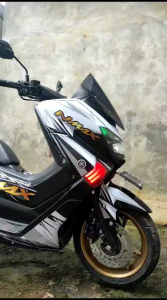 Karpet Motor Nmax Old / Aksesoris Nmax Old Bahan Karet Asli Premium Tidak Licin