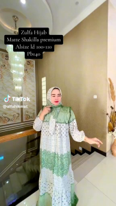 Desain Dress Set Praktis Hijab Zulfa