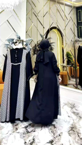 Gamis Dress Riana Safii Silk Syafeera Darling Basic