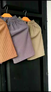 DAPAT 8 PCS CELANA PENDEK HOTPANTS WANITA JUMBO MULTICOLOUR /HOT PANTS DEWASA BIG SIZE