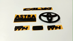 Logo Emblem Set Calya Black Doff Original