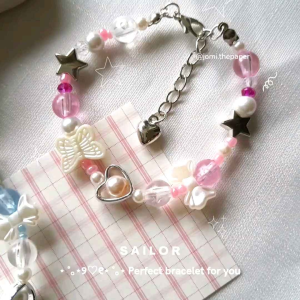 Gelang Desain Unik S41 SAILOR: Gelang Manik Manik Aesthetic