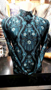 batik semisutra silky lengan panjang lapis furing hero/adem dan lembut