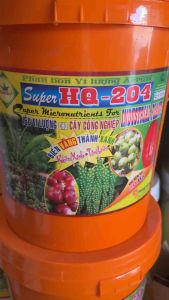 Xô 20 kí phân vi lượng Arrow HQ204 biến vàng thành xanh phục hồi cây trồng xanh cây tốt rễ đâm chồi mập thân