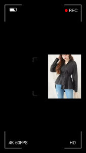 Mauren Shirt Atasan Kemeja Wanita Serut Lengan Panjang