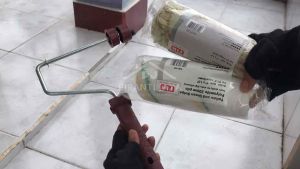 PJ KUAS ROLL CAT TEMBOK FIA 7” 1 SET/ TANGKAI DAN ROLL