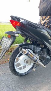 Knalpot Salemba Ceklis Aerox Vario Beat Nmax Mio Pcx Original 3STAR EXhaust