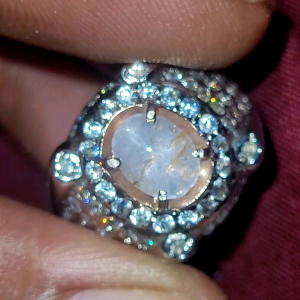 Natural white sapphire ceylon safir srilanka