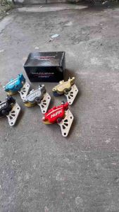 Kaliper Samurai 2 Piston Set Breket Disc 300 PNP Fiz r Jupiter Z lama Vega R Lama Yang Di Jual Hanya Breket Nya Ya Bos Bukan Kaliper