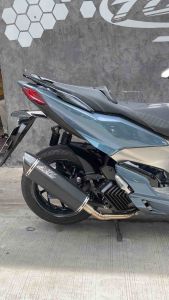 ชุดท่อ MZ Racing Project พร้อมคอแสตนเลสตรงรุ่นClick160/Pcx160