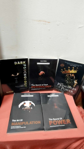 PAKET 5 BUKU THE SECRET OF POWER THE SECRET OF DARK PSYCHOLOGY THE PRINCIPLES OF POWER DARK PSYCHOLOGY THE ART OF MANIPULATION BEST SELLER